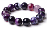 Purple Onyx Natural Stone Bracelet