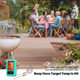 ENZOO Wireless Meat Thermometer for Grilling, Accurate & Fast