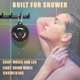 EBODA Bluetooth Shower Speaker, Waterproof Portable Bluetooth Speakers, TWS IP67