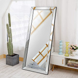 70"x30" Large Floor Mirror Full Length Standing or Wall