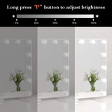 USB C Outlet with Phone Holder,24x20 Inch,Touch Control,Sturdy Metal Frame Design