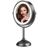Professional 8.5" Lighted Makeup Mirror, 10X Magnifying Vanity Mirror