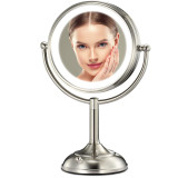 Professional 8.5" Lighted Makeup Mirror, 10X Magnifying Vanity Mirror
