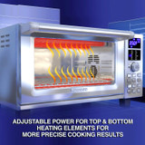 NuWave Bravo XL 28 QT Convection Air Fryer Oven with Crisping and Flavor
