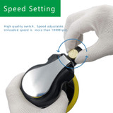 Air Random Orbital Sander,include5 inch 6 Inch Pads and sandpaper, Polisher for Car.