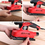 Corded Sander with 10 Piece Sand Papers for Sanding Down, Smoothing, of Wood.