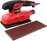 Corded Sander with 10 Piece Sand Papers for Sanding Down, Smoothing, of Wood.