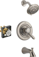 Delta Faucet Lahara 17 Series Dual-Function Tub and Shower Trim Kit