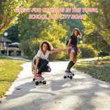WOOKRAYS Electric Skateboard with Wireless Remote Control