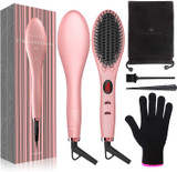 Auto-Off, Dual Voltage Straightening Comb for Home, Travel