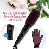 Brush with Anti-Scald Feature, Auto Temperature Lock & Auto-Off Function