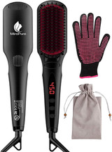 Brush with Anti-Scald Feature, Auto Temperature Lock & Auto-Off Function