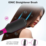 Ceramic Heating & Anti-Scald & Auto-Off Safe & Easy to Use, Straightening Comb for Travel, Salon at Home