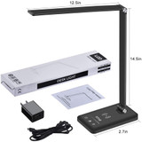 Desk Lamp with Wireless Charger, USB Charging Port