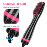 Blow Dryer Brush, 2-in-1 Ionic Hot Air Brush, Multifunctional Straightening