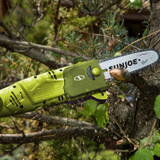 10 inch 8.0 Amp Electric Multi-Angle Pole Chain Saw, 	Corded Electric, 7.9 Pounds