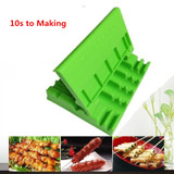 Barbecue Stringer Skewers Kebab Maker Box Machine