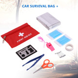 Adakiit Car Emergency Kit, Multifunctional Roadside Assistance Auto Safty Kit