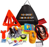 Adakiit Car Emergency Kit, Multifunctional Roadside Assistance Auto Safty Kit