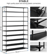 10 Tiers Shoe Rack