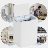 WapoRich Automatic Touchless Sensor Kitchen Trash Can 14Liter / 3.7Gallon