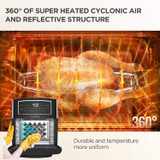 CalmDo Air Fryer Oven 12.7 Quarts, 18-in-1 Convection Oven
