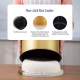 COMFEE' 5.2Qt Asian Style Programmable All-in-1 Multi Cooker, Rice Cooker, Slow Cooker