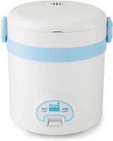 1.5-Cup UNCOOKED) Cool Touch Mini Rice Cooker, 3 Cups Cups