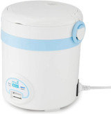 1.5-Cup UNCOOKED) Cool Touch Mini Rice Cooker, 3 Cups Cups