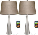 USB Table Lamp Set of 2.
