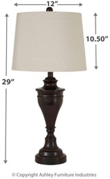 Table Lamp - Traditional - Bronze (Pack of 2).
