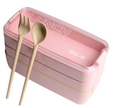 Wheat straw lunch box