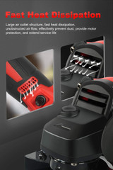 Cordless Brushless Angle Grinder Kit, with 20V 4.0Ah Lithium-Ion Battery & Fast Charger.