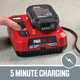 SKIL PWRCore 12 Brushless 12V 1/4",SKIL PWRCore 12 Brushless 12V 1/4"Lithium Battery And PW Jump Charger