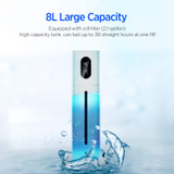 2.11 Gal Ultrasonic Cool Mist Humidifier with 3 Speed Remote Control