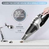 Handheld Vacuum Cordless with High Power Quick Charge