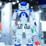High-Tech Artificial Intelligence Robot