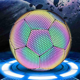 HOLOGRAPHIC GLOW REFLECTIVE SOCCERBALL