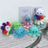 Reversible Octopus Plush Toy