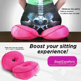 Foldable Dual Comfort Cushion Lift Hips Up Seat Cushion Foldable Dual Comfort Cushion Lift Hips Up Seat Cushion