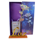 24K Foil Plated Valentine Rose