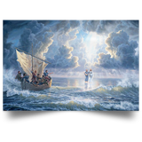 Accompany With Jesus Poster Jesus Christ Poster Christian Home Decor Wall Art