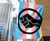 Transgender Flag Black Trans Live Matter Flag Blue Pink White Trans Pride Flag