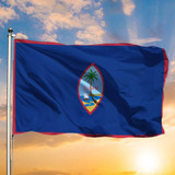 Guam Flag U.S Territorial Flag Of Guam Banner Indoor Outdoor Decorative