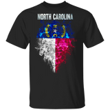 North Carolina T-Shirt NC State Shirt American North Carolina Patriot Gift For Him