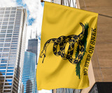 No Step On Snek Flag Gadsden Flag Yellow Flag With Snake Don't Tread On Me