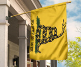 No Step On Snek Flag Gadsden Flag Yellow Flag With Snake Don't Tread On Me