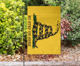 No Step On Snek Flag Gadsden Flag Yellow Flag With Snake Don't Tread On Me
