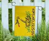 No Step On Snek Flag Yellow Flag With Snake Don't Tread On Me Meme Gadsden Flag Indoor Outdoor