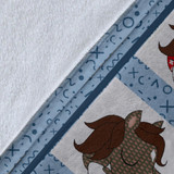 Horse Fleece Blanket Horse Blanket Girls Best Winter Horse Blanket Gift